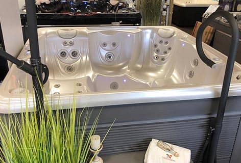 Marinoo Whirlpool in der Ausstellung